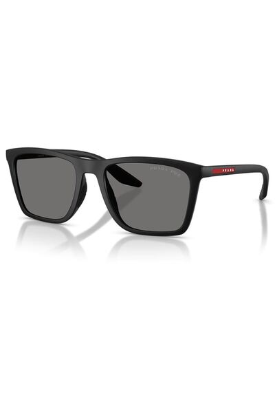 Prada Linea Rossa Ps B08S 1Bo/02G 56 Men's Sunglasses