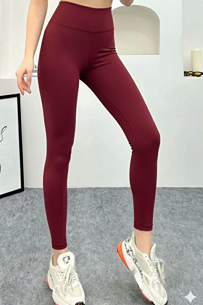 Swana Colanți de damă Comfortlux Dusty Rose cu talie super înaltă până la gleznă