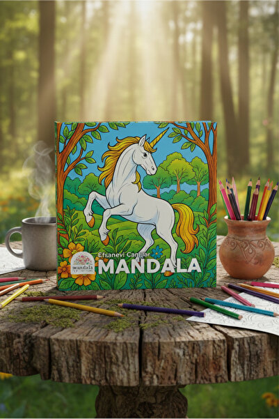 Art Terapi Mandala Yayınları CEP BOY MANDALA BÜYÜKLER İÇİN BOYAMA KİTABI