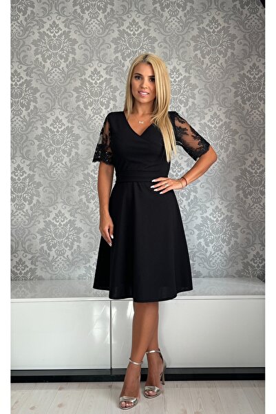 Afrodita Boutique Rochie Crina scurta negru