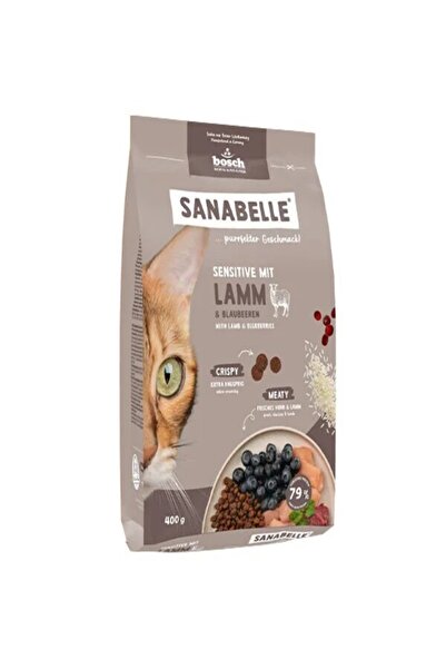 Sanabelle Sensitive Hassas Kuzulu Yetişkin Kedi Maması 400 Gr