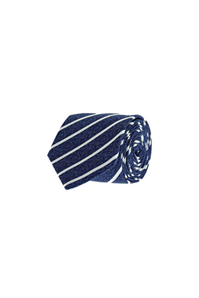 Abdullah Kiğılı Italian Striped Silk Tie