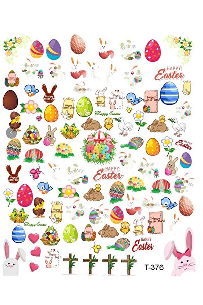 SELA 3D Nail Decoration Sticker Sela, Easter Models T-376