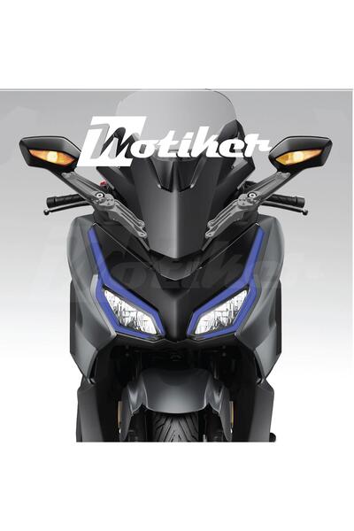 Motiker Honda Forza 2023-2024-2025 Yılları Uyumlu Lacivert Far Filmi Far Tasa...