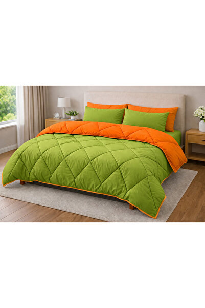 Zarif Home Σετ ύπνου από φυσικό βαμβάκι King Size (Battal Boy) - (8 τεμάχια) ...