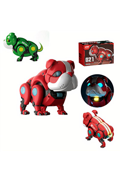 JML1 Interactive Robot Dog 13x20cm with Music, Lights and Voice Control Vario...