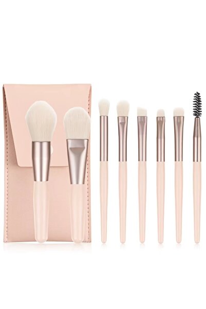 SELA Set of 8 Makeup Brushes, Glam Touch,