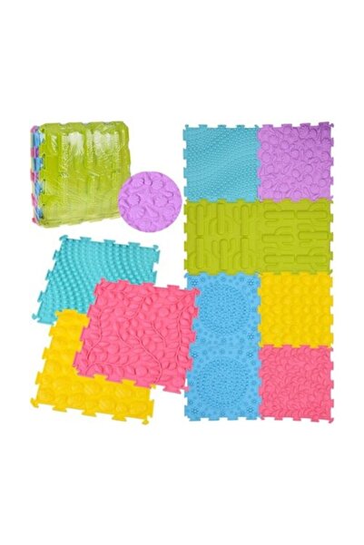 Jokomisiada Sensory puzzle mat, 8 pieces