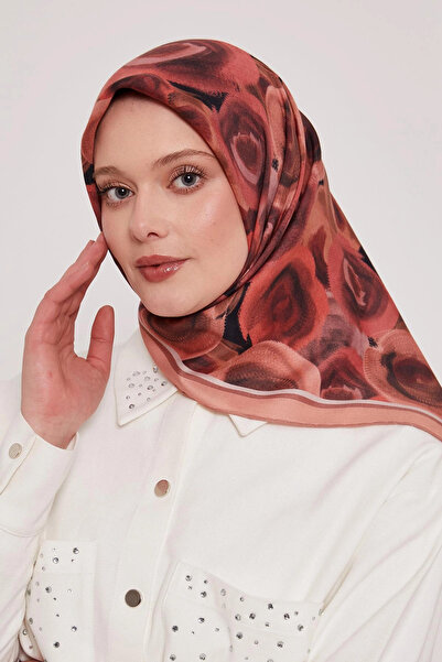 LuvenSara Oscar Scarf - Peach Flower