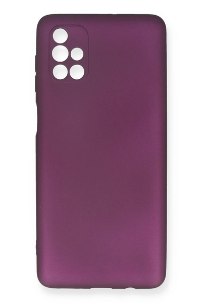 NewFace 1613317747 حافظة سامسونج جالاكسي M51 من السيليكون الأول (171733) - أر...