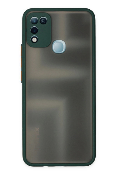 NewFace 1614931747 غطاء حماية انفينيكس هوت 10 بلاي من السيليكون (143149) - أخضر