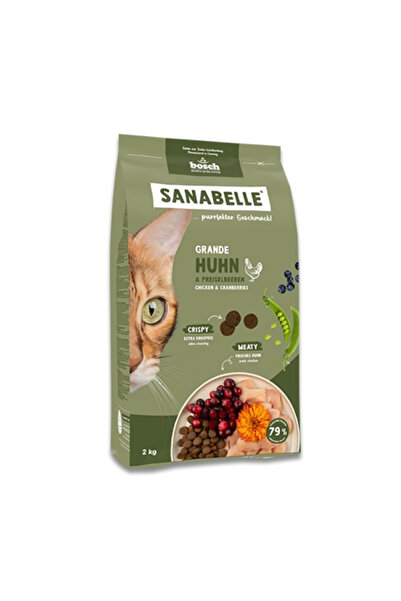 Sanabelle Grande Tahılsız Kümes Hayvanlı Kedi Maması 400 Gr