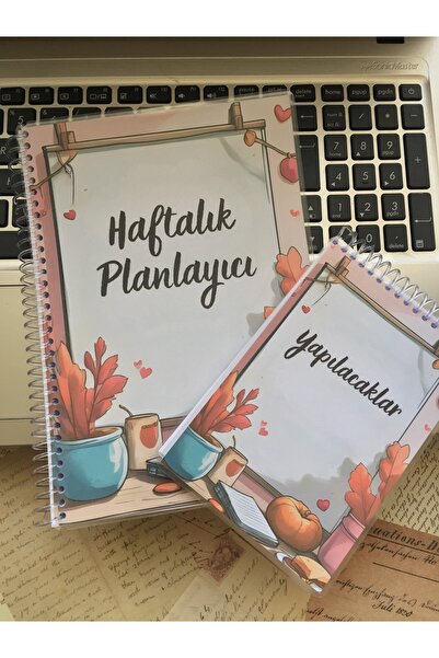 LaCerdaDizayn A5 Boy Haftalık Planlayıcı Seti, Yapılacaklar Defteri