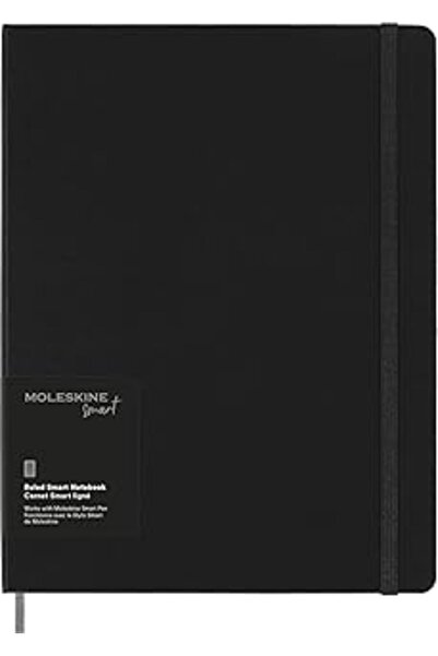 SHC42000 Moleskine Smart Notebook, Smart Writing System, Dijital Not Defteri, Sert Kapaklı, Çizgili Sayfalar