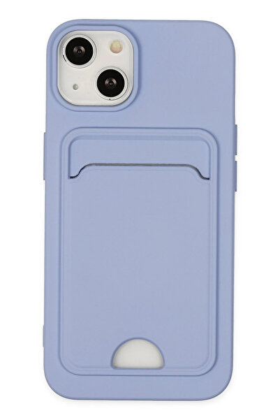 NewFace حافظة OZLSTOR لهاتف iPhone 14 Plus من السيليكون مع حامل بطاقات كيلفن ...