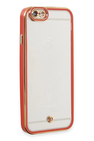 NewFace Ozlstor iPhone 6 Case Liva Lens Silicone (101825) - Red