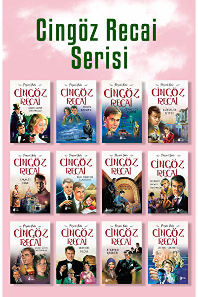 Damla Yayınevi Cingöz Recai Serisi(12 Kitap)