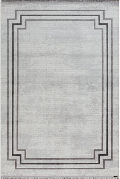 Karmen Halı Trend 2803 Gri Salon, Mutfak, Yatak Odası Halısı - Makinede Yıkan...