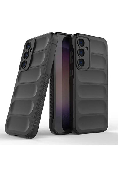 NewFace 1611358747 سامسونج جالاكسي A17 5G أوبتيموم سيليكون (155813) - أسود