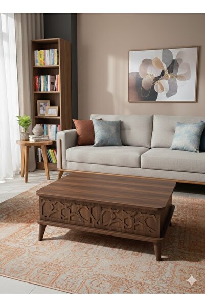 tandoganconsept Akıllı Sehpa ,Orta Sehpa, (TEKERLEKLİ AYAK HEDİYE ) Sihirli M...