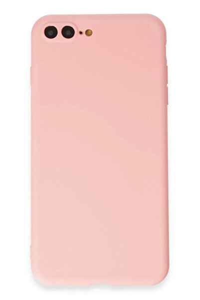 NewFace حافظة OZLSTOR لهاتف iPhone 7 Plus من السيليكون الأول (84130) - بودرة
