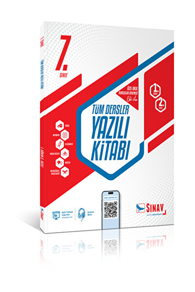 Sınav Yayınları 7. Sınıf Tüm Dersler 1. Dönem 2. Yazılı Kitabı