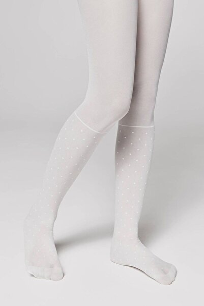 Conte Elegant Colanți pentru copii, cu imitație de colanți și buline, Conte K...