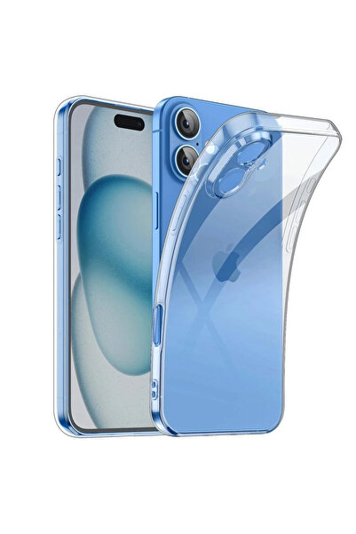 NewFace حافظة OZLSTOR لهاتف iPhone 16 فاخرة (100231) من السيليكون الشفاف