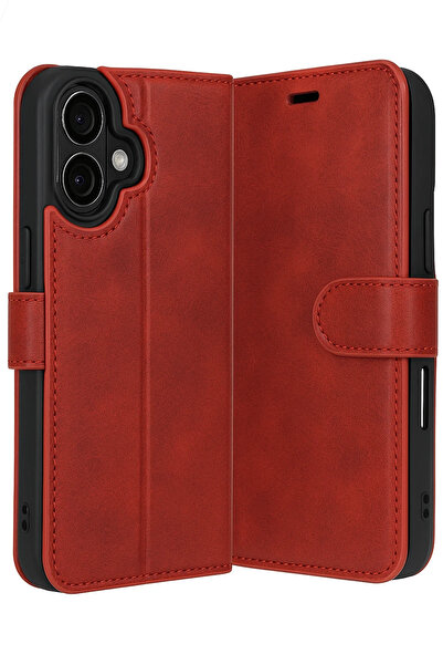 NewFace 1613500747 حافظة ابل ايفون 17 تريند اس بلس (150035) - احمر