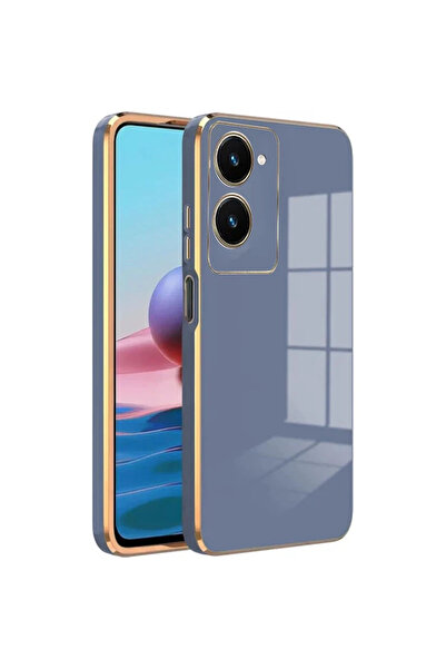 NewFace حافظة OZLSTOR لهاتف Vivo Y18 من السيليكون (105715) - أزرق