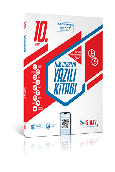 Sınav Yayınları 10. Sınıf Tüm Dersler 1. Dönem 2. Yazılı Kitabı