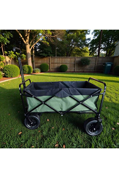 PROCART Foldable garden cart, 98x60x98 cm, capacity 80 kg