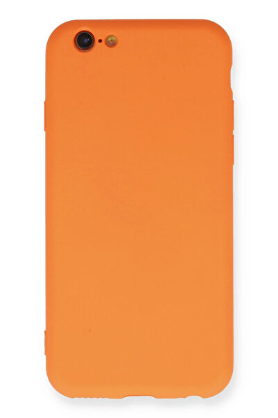 NewFace 1615730747 iPhone 6 Case Nano Inside Velvet Silicone (123057) - Orange