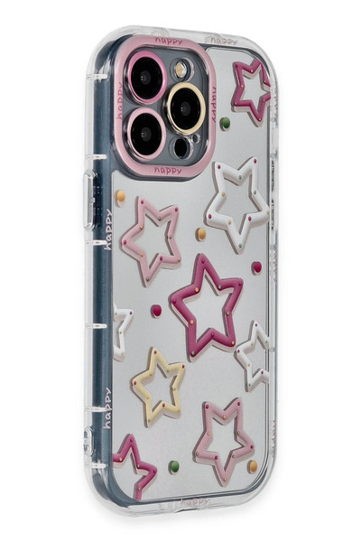 NewFace غطاء حماية لهاتف آيفون 14 برو ماكس من أوزلستور بنمط عاكس - (102910) ن...