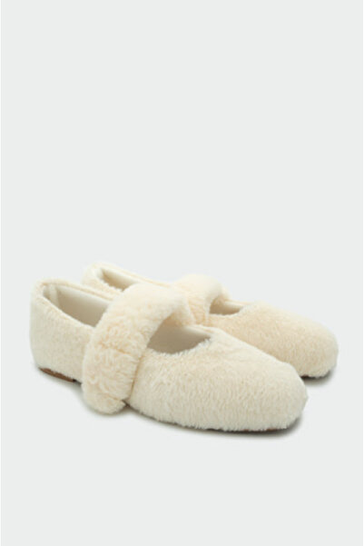 SHOUGO Soft Plush Women's Silent Sole Home Slippers Lightweight Panduff