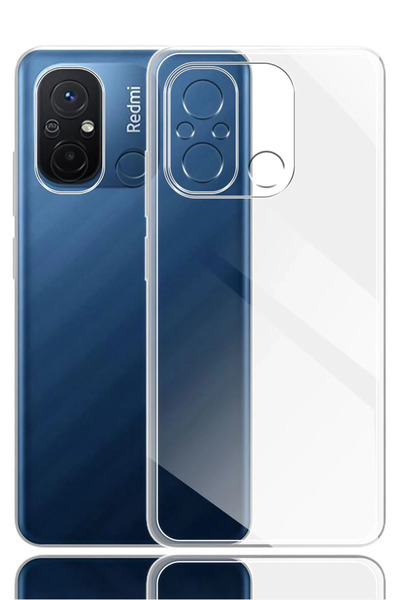 NewFace 1614042747 حافظة هاتف Xiaomi Redmi 12C فاخرة (154240) سيليكون شفاف