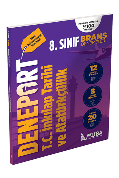 Efsane Yayınları 8.Sınıf Muba Yay. Deneport İnkılap Tarihi Branş Denemesi / 1...
