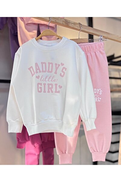 ciklet kids طقم ملابس علوية وسفلية من القماش موسمي للفتيات