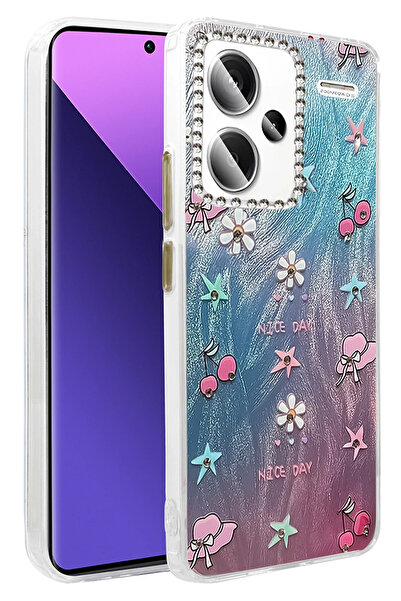 NewFace 1614159747 Xiaomi Redmi Note 13 Pro Plus Case Blade Mirrored Pattern ...