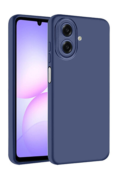 NewFace 1612057747 سامسونج جالاكسي A07 سيليكون (155720) - أزرق داكن