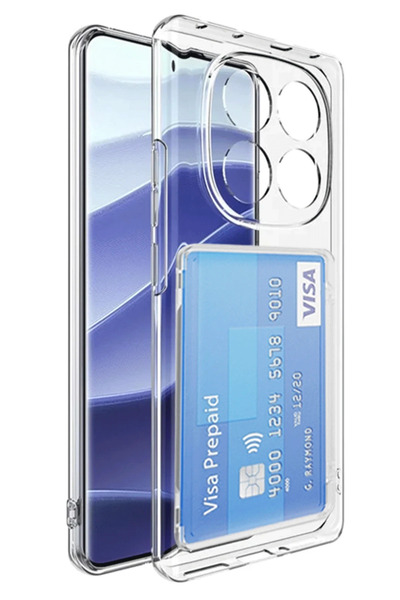 NewFace 1615648747 حافظة هاتف شاومي ريدمي نوت 14 برو بلس من السيليكون الشفاف ...