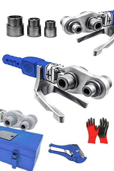 Spech Power Plastik Boru Kaynak Makinesi Pprc Metal Çantalı Kaynak Boru Makası ve Eldiven Hediyeli