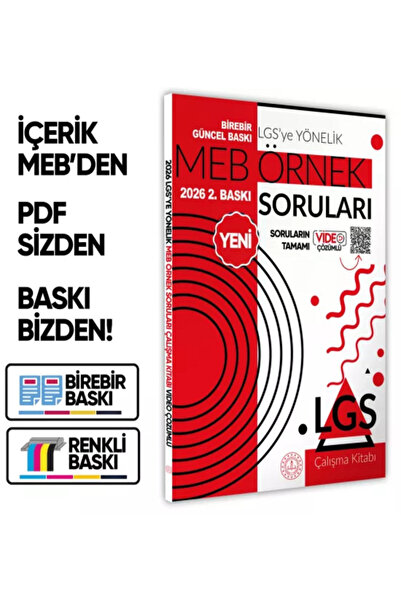 İnformal Yayınları 2026 8.Sınıf LGS’ye Yönelik MEB Örnek Soruları Sayısal-Söz...