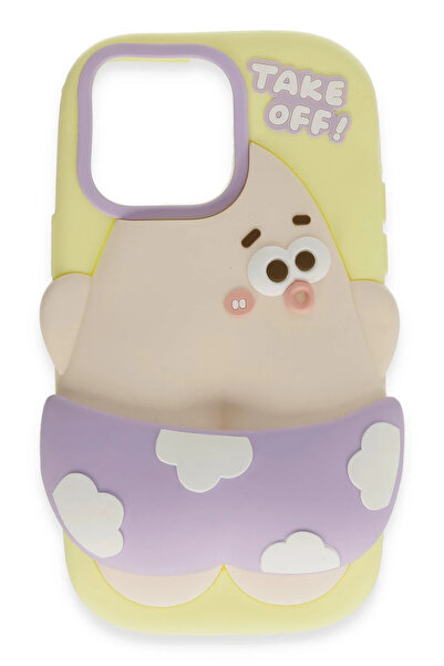 NewFace غطاء حماية من السيليكون لهاتف آيفون 15 برو من أوزلستور - (113359) نمط 5