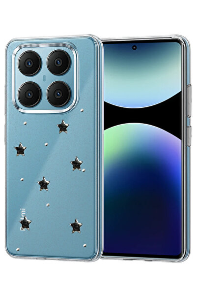 NewFace 1610547747 غطاء Xiaomi Redmi Note 14 Pro 4G بنمط الفيونكة - (164705) ...