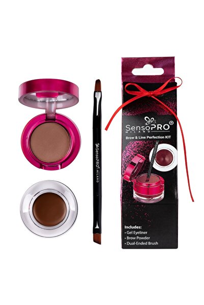 SensoPRO Milano Set 2 in 1 Eyes & Eyebrows SensoPRO Milano, Brown