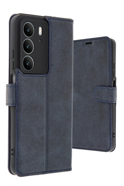 NewFace 1610351747 حافظة ريلمي سي 75 4 جي تريند إس بلس (115103) - أزرق داكن