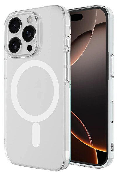 NewFace حافظة OZLSTOR لهاتف iPhone 16 Pro مصنوعة من السيليكون الشفاف (122411)...