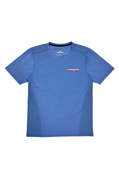 TJ's Originals Aero-Dry Tech Gym Wear Shirt For Men – Electric Blue