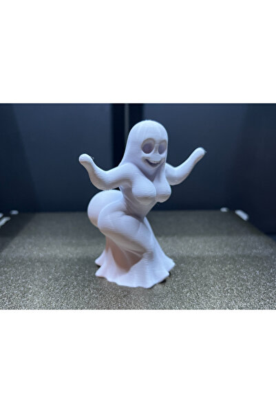 by EKTIREN Twerk Yapan Hayalet Masa Dekoru – Komik 3D Baskı Figür – Mini Hedi...